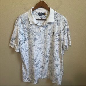 Polo Ralph Lauren Men’s Classic Fit Aviation Mesh Polo Shirt